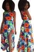 Flower Printed Maxi Dress